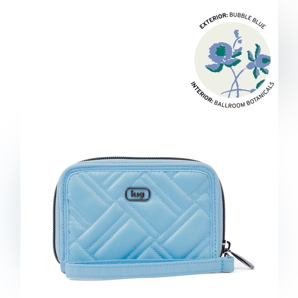 Lug Legacy Collection Rodeo RFID
Wallet in Bubble Blue - Picture 2 of 4